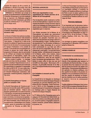   LE TRAIT D'UNION, 1993   , page 5