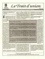 LE TRAIT D'UNION, 1993