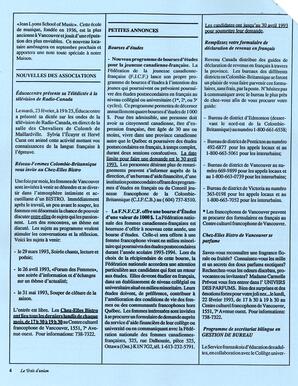   LE TRAIT D'UNION, 1993   , page 4
