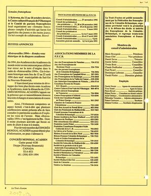   LE TRAIT D'UNION, 1992   , page 4