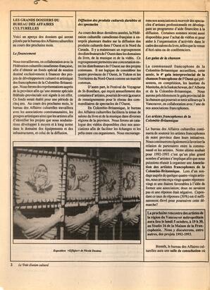   LE TRAIT D'UNION, 1992   , page 6