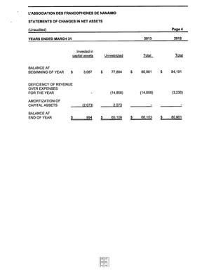   ÉTATS FINANCIERS - EN, 2013-2014   , page 4