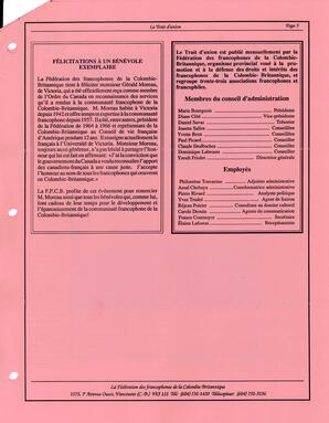   LE TRAIT D'UNION, 1992   , page 5