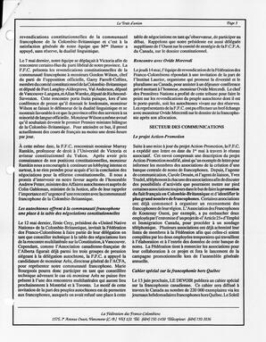   LE TRAIT D'UNION, 1992   , page 3