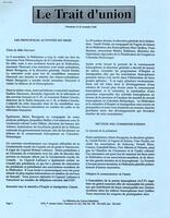 LE TRAIT D'UNION, 1990