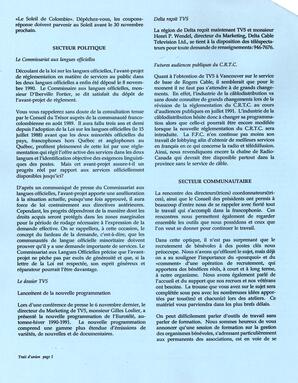   LE TRAIT D'UNION, 1990   , page 2