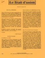 LE TRAIT D'UNION, 1990
