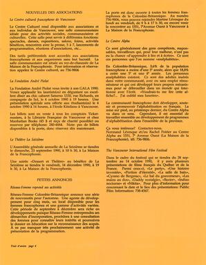   LE TRAIT D'UNION, 1990   , page 4