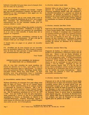   LE TRAIT D'UNION, 1990   , page 3