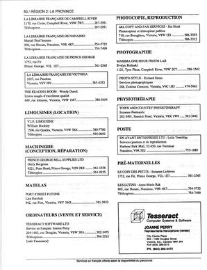   ANNUAIRE - FFCB, 1991   , page 52