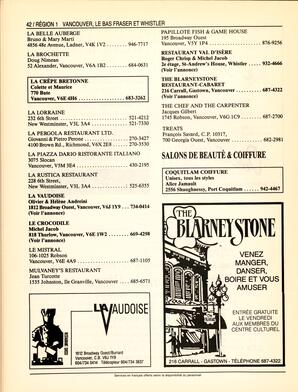   ANNUAIRE - FFCB, 1990   , page 44
