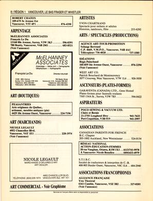   ANNUAIRE - FFCB, 1990   , page 10