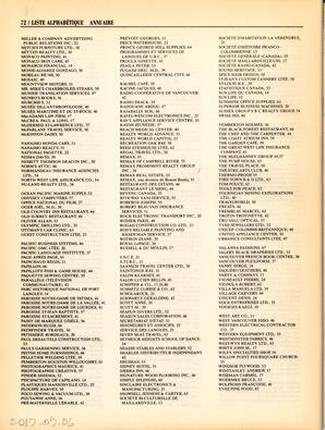   ANNUAIRE - FFCB, 1989   , page 74