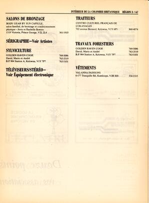   ANNUAIRE - FFCB, 1989   , page 69