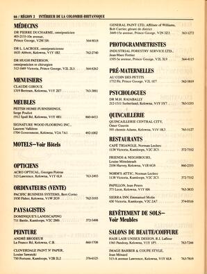   ANNUAIRE - FFCB, 1989   , page 68