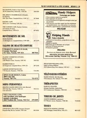  ANNUAIRE - FFCB, 1989   , page 61