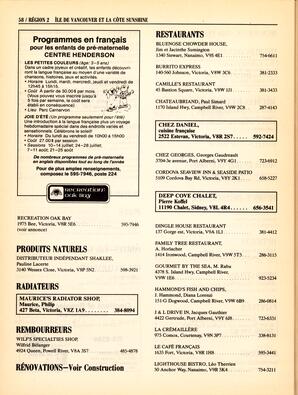   ANNUAIRE - FFCB, 1989   , page 60
