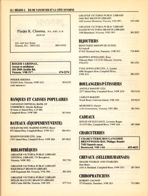   ANNUAIRE - FFCB, 1989   , page 54