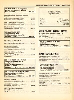   ANNUAIRE - FFCB, 1989   , page 41