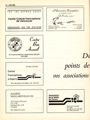   ANNUAIRE - FFCB, 1988   , page 72