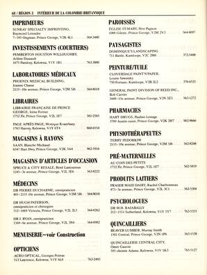   ANNUAIRE - FFCB, 1988   , page 70