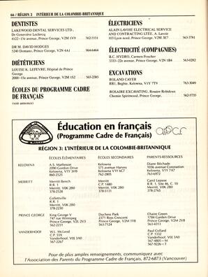   ANNUAIRE - FFCB, 1988   , page 68