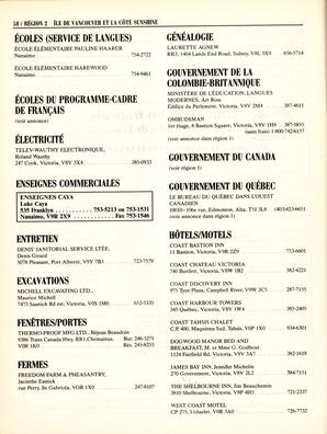   ANNUAIRE - FFCB, 1988   , page 60