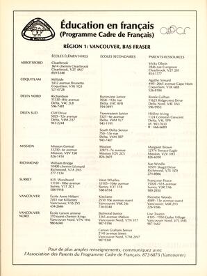   ANNUAIRE - FFCB, 1988   , page 30