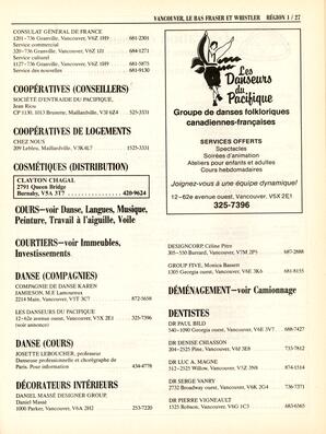   ANNUAIRE - FFCB, 1988   , page 29