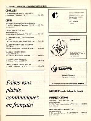   ANNUAIRE - FFCB, 1988   , page 26
