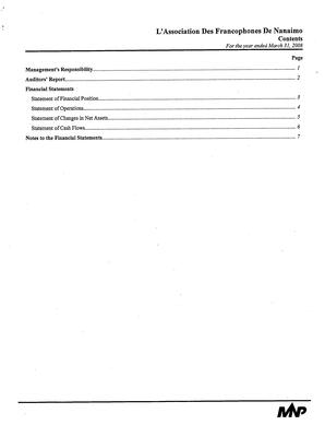   ÉTATS FINANCIERS - EN, 2008   , page 2