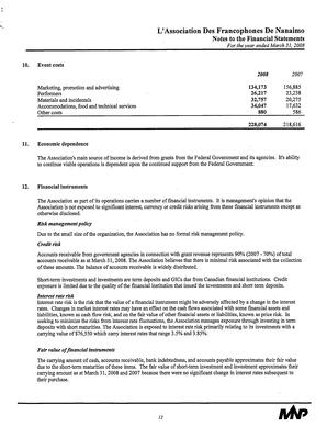   ÉTATS FINANCIERS - EN, 2008   , page 14