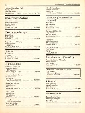   ANNUAIRE - FFCB, 1987   , page 56