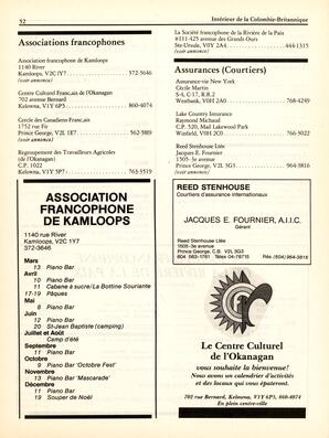   ANNUAIRE - FFCB, 1987   , page 54