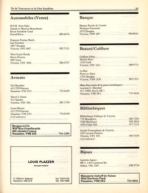   ANNUAIRE - FFCB, 1987   , page 45