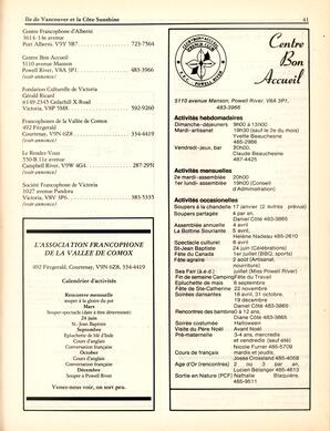   ANNUAIRE - FFCB, 1987   , page 43