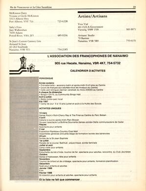   ANNUAIRE - FFCB, 1987   , page 41