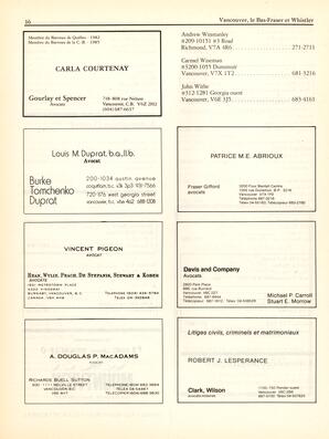   ANNUAIRE - FFCB, 1987   , page 18