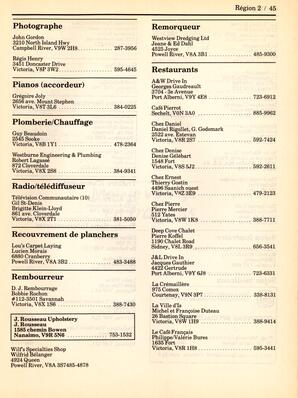   ANNUAIRE - FFCB, 1986   , page 47