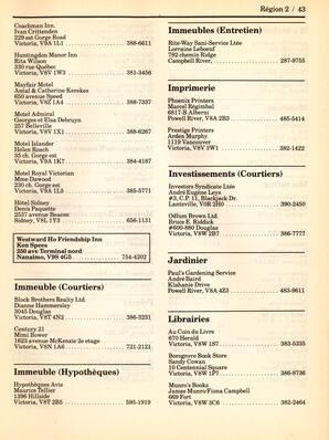   ANNUAIRE - FFCB, 1986   , page 45