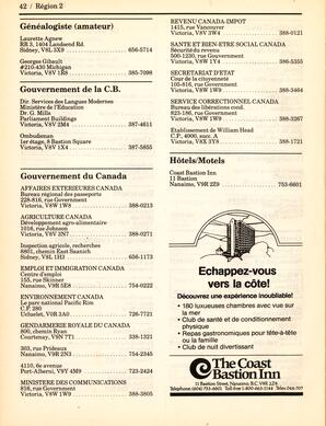   ANNUAIRE - FFCB, 1986   , page 44
