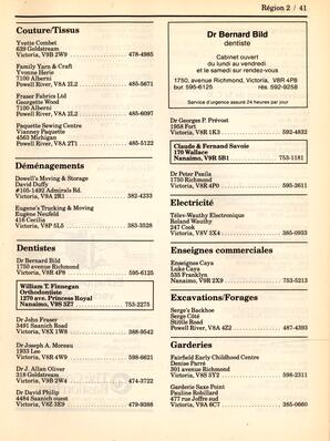   ANNUAIRE - FFCB, 1986   , page 43