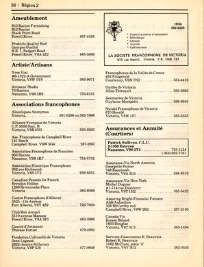   ANNUAIRE - FFCB, 1986   , page 40