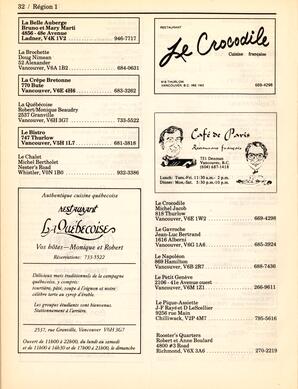   ANNUAIRE - FFCB, 1986   , page 34