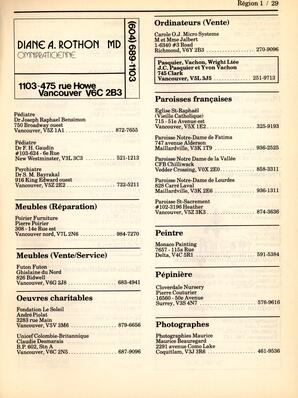   ANNUAIRE - FFCB, 1986   , page 31
