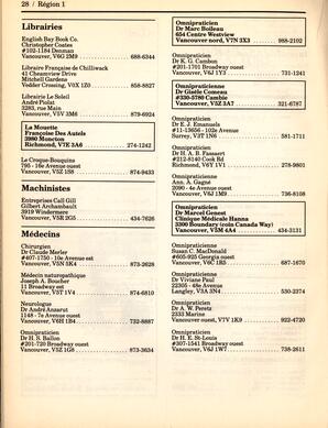   ANNUAIRE - FFCB, 1986   , page 30
