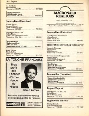   ANNUAIRE - FFCB, 1986   , page 28