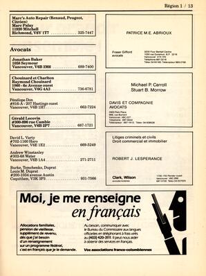   ANNUAIRE - FFCB, 1986   , page 15