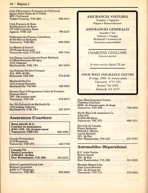   ANNUAIRE - FFCB, 1986   , page 14