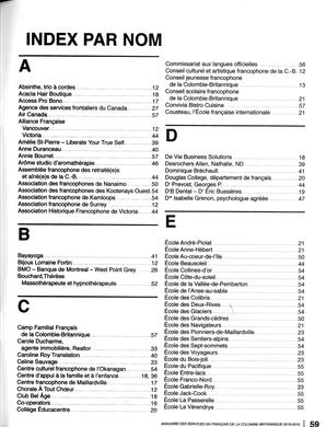   ANNUAIRE - FFCB, 2018   , page 61